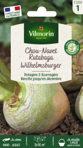 Rutabaga Wilhelmsburger (à Collet Vert) - Légumes d'Autrefois